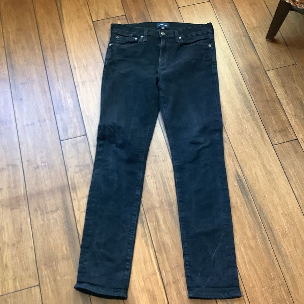 J. Crew Mens Black Denim Jeans